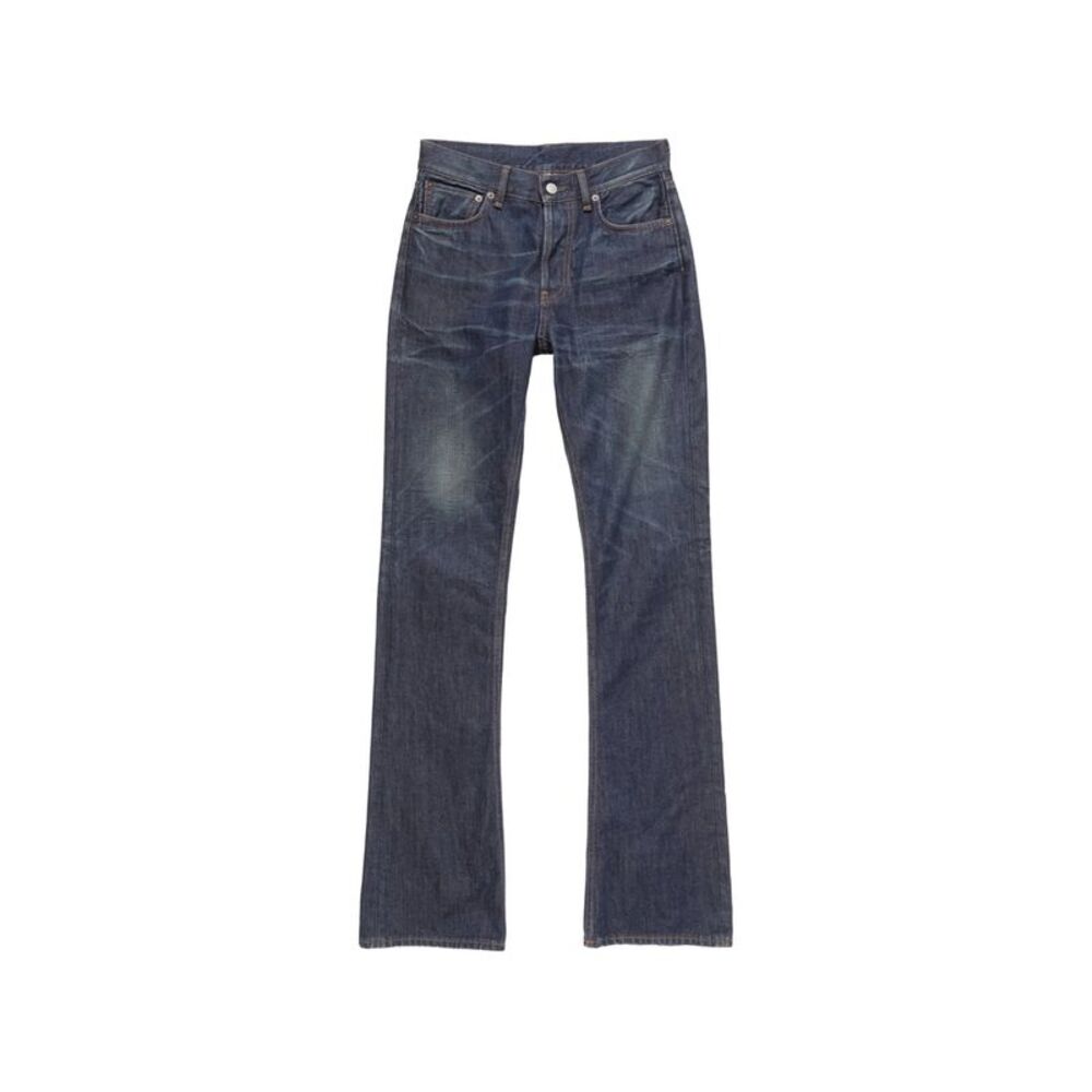 Acne Studios Blue Denim - Straight-Leg Jeans Women